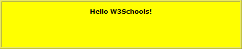 Hello W3School
